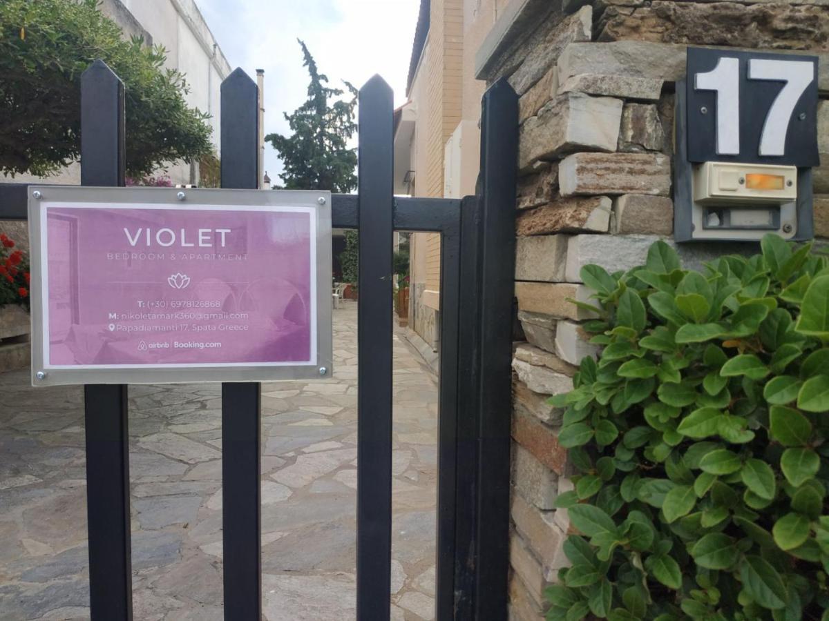 Violet Bedroom And Apartment Szpáta Kültér fotó